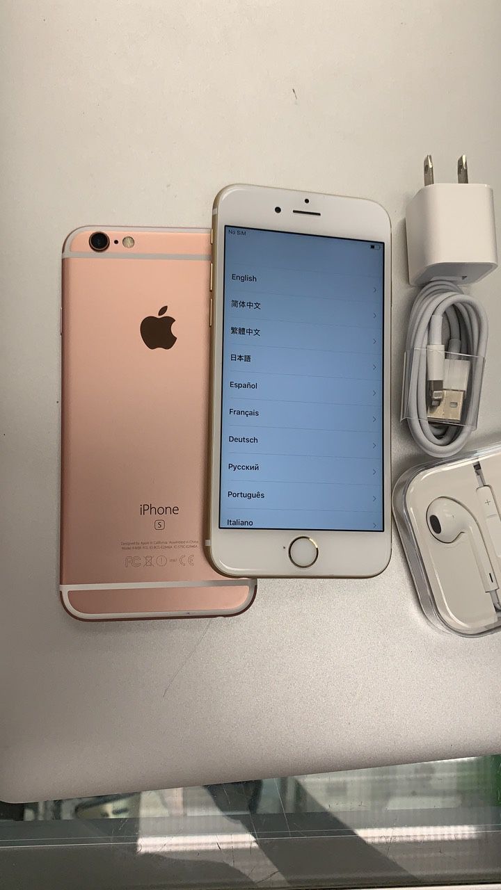 IPhone 6s unlocked, Sold with warranty 