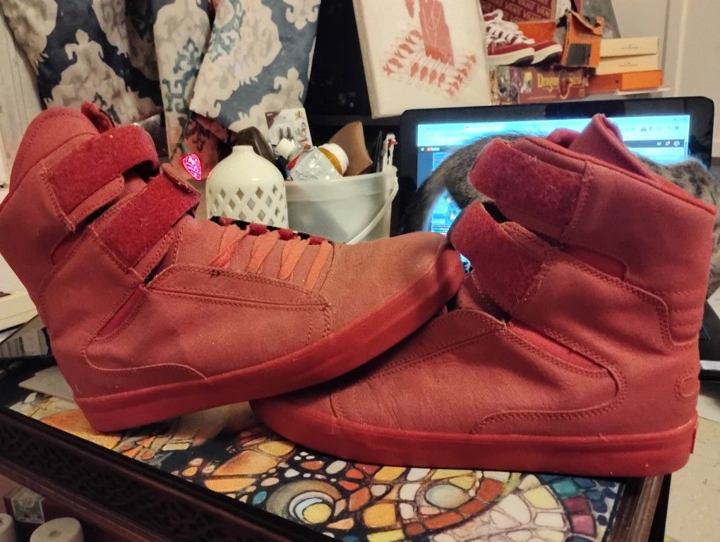 RARE SUPRA TK SOCIETY SKATEBOARDING SHOES