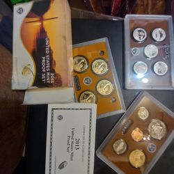 2013 Proof Mint 15 PC Set