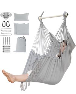 Hanging Hammock Chair with Tassel