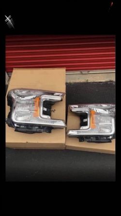 18-20 F150 OEM HEADLIGHTS  