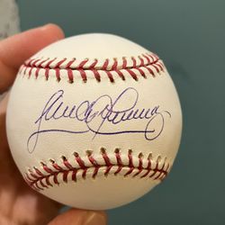 Sandy Alomar Jr Signed Autographed Baseball