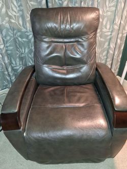 FREE Leather Power Recliner, swivel, rocker
