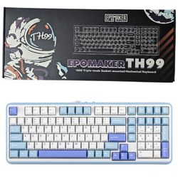EPOMAKER TH99 Wireless Mechanical Keyboard RGB Hot Swappable NEW