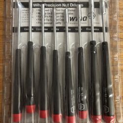 Wiha Precision SAE And Metric Nut Driver Sets