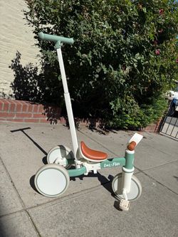 Toddler Balance Bike 1 2 Year Old Gift, 5 in 1 Tricycle for Toddlers 1-3