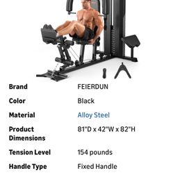 Feierdun Multi-Functional Home Gym Manual