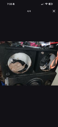 SPEAKER BOX FOR 2 12s