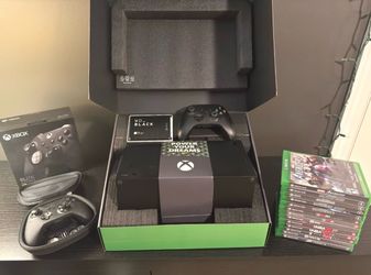 Microsoft Xbox Series X Gaming Console Bundle 1 TB, Black BUNDLE + 6 Games