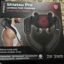 Fit Rx Shiatsu Pro Cordless Heat Massager