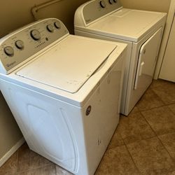 whirlpool washer and dryer