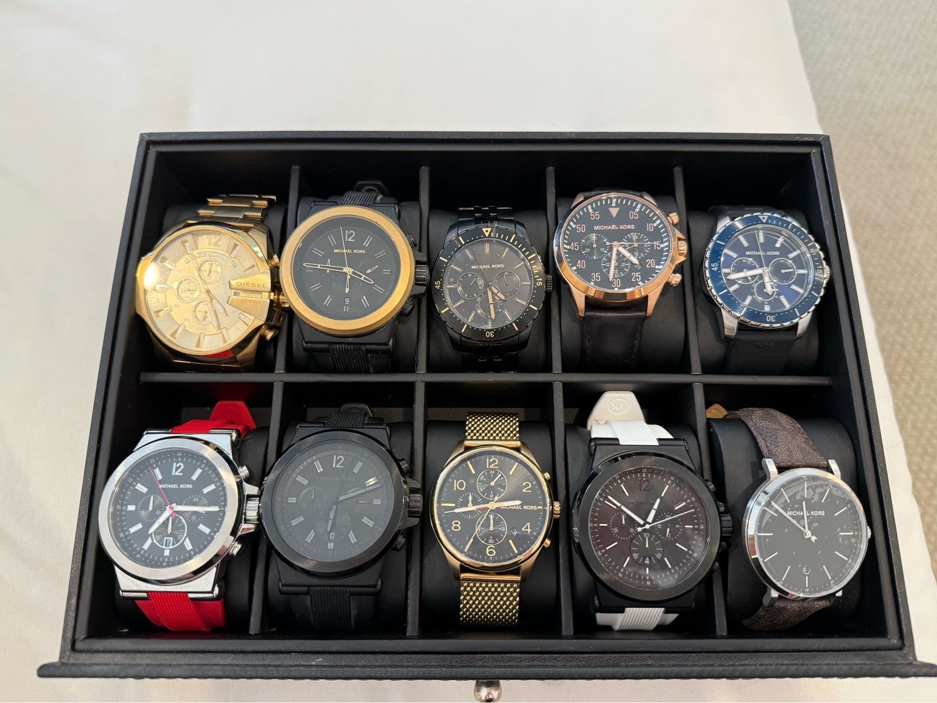 Men’s Watches Mint Condition-Michael Kors, Diesel, Invicta