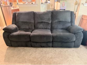 Ashley Frohn Contemporary Reclining Sofa