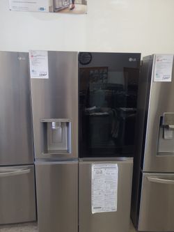 27 Cu Ft Side By Side Door-In-Door Refrigerator 
