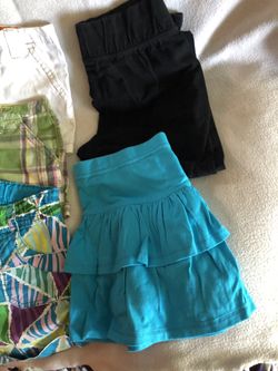 Girls shorts size 8,12 and L