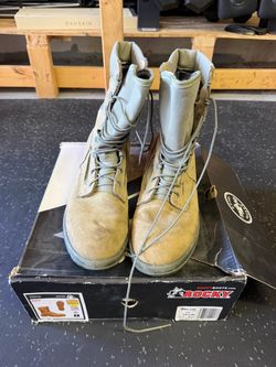 Military work boots