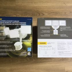 New Motion Activated LED Security Flood Light With Photo Cell