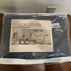 Couch Cover 71" X 134" Navy NEW