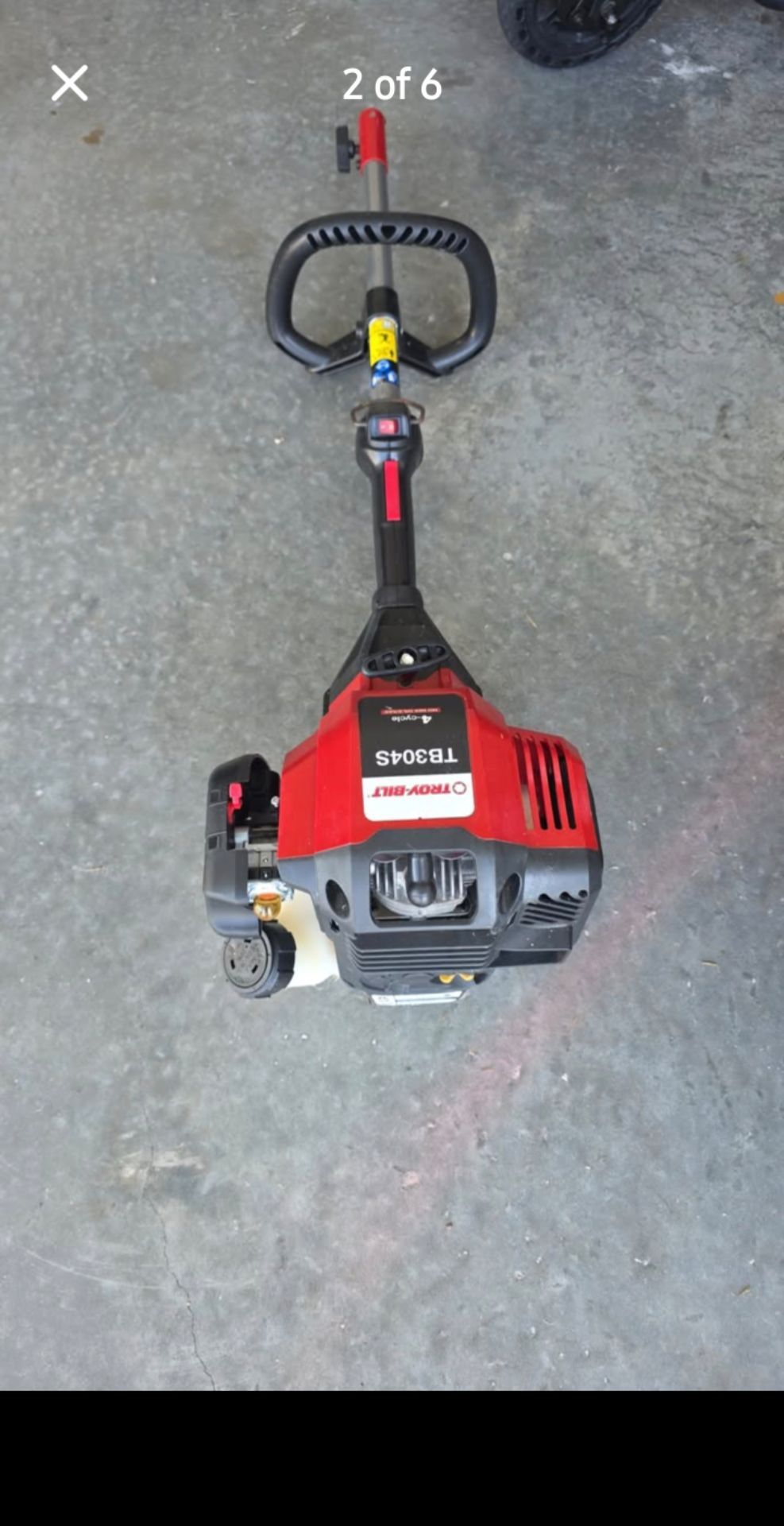 Straight Key Shaft Troy-Bilt TB304S is a 30cc 4-cycle straight-shaft gas string trimmer ...