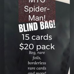 MTG Spider-Man Blind Bag 15cards for $20