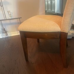 6 seater solid wood expandable dining table and Buffett bundle