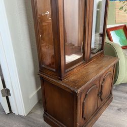 Antique Display Cabinet 