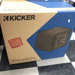 Kicker L7s12 In Ported Subwoofer Box 
