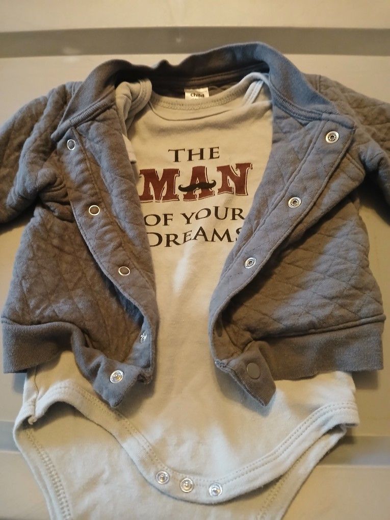 6/9m Jacket And Shirt
