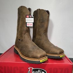 Justin Steel Toe Work Boots 