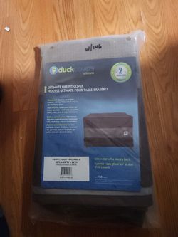 Duck Covers Ultimate Fire Pit Cover