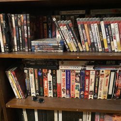 DVDS,VHS!!!!! Separate Post With Games. Price to get gone