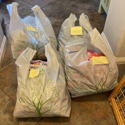 Bags Of Kids Clothing