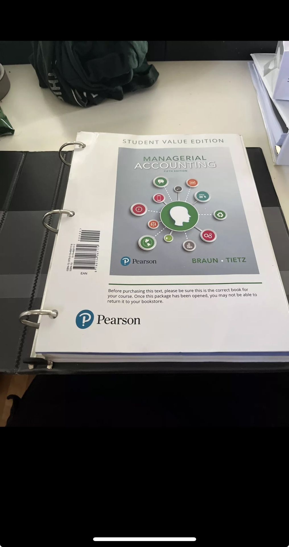Managerial Accounting Pearson