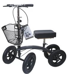 BodyMed All-Terrain Steerable Knee Walker, ZZRWAL03AT, Weight Capacity 350 lbs
