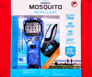 New Thermacell MR300 Mosquito Repeller Fishing Edition
