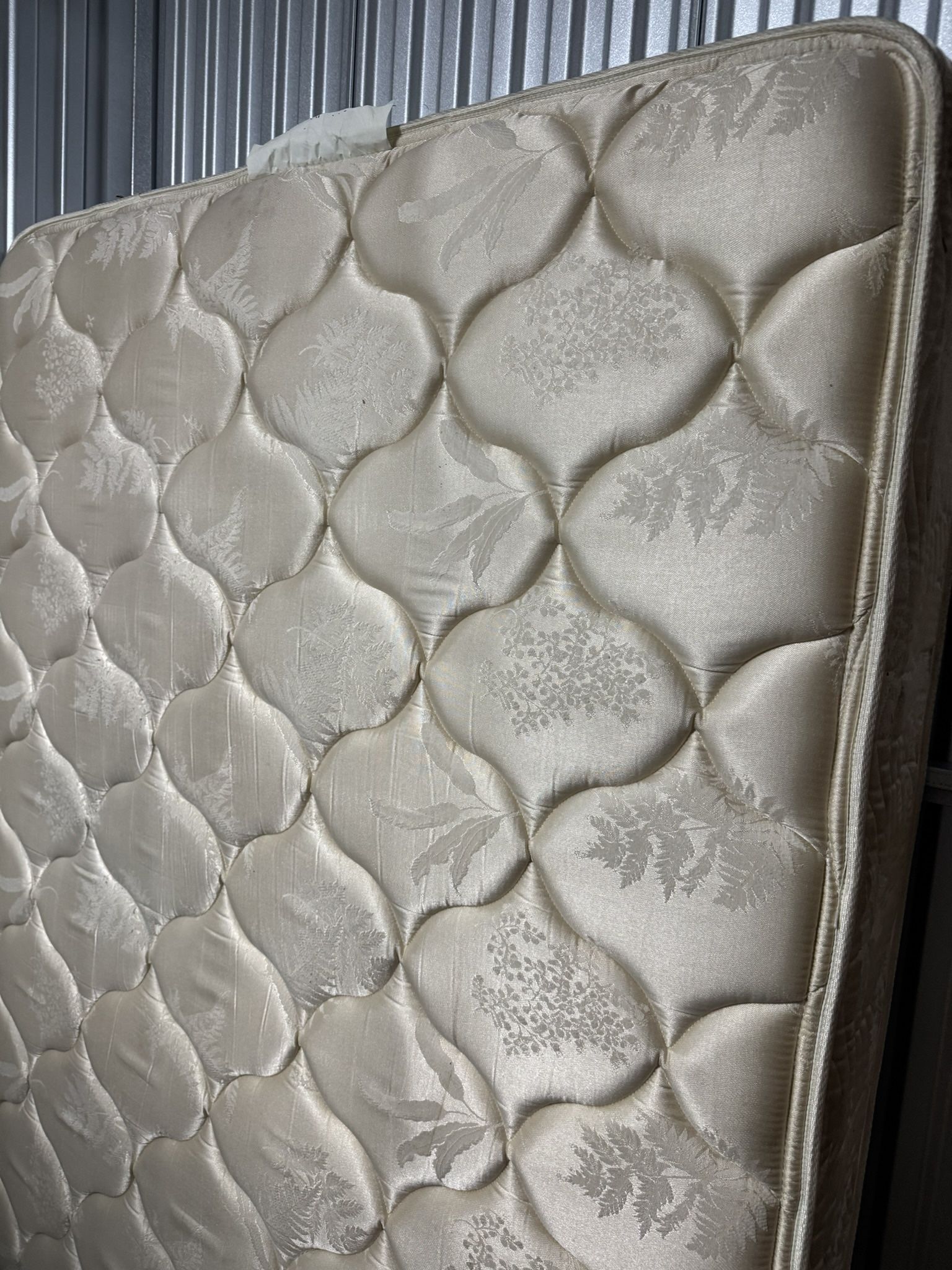 Queen Size Mattress And Box Spring.