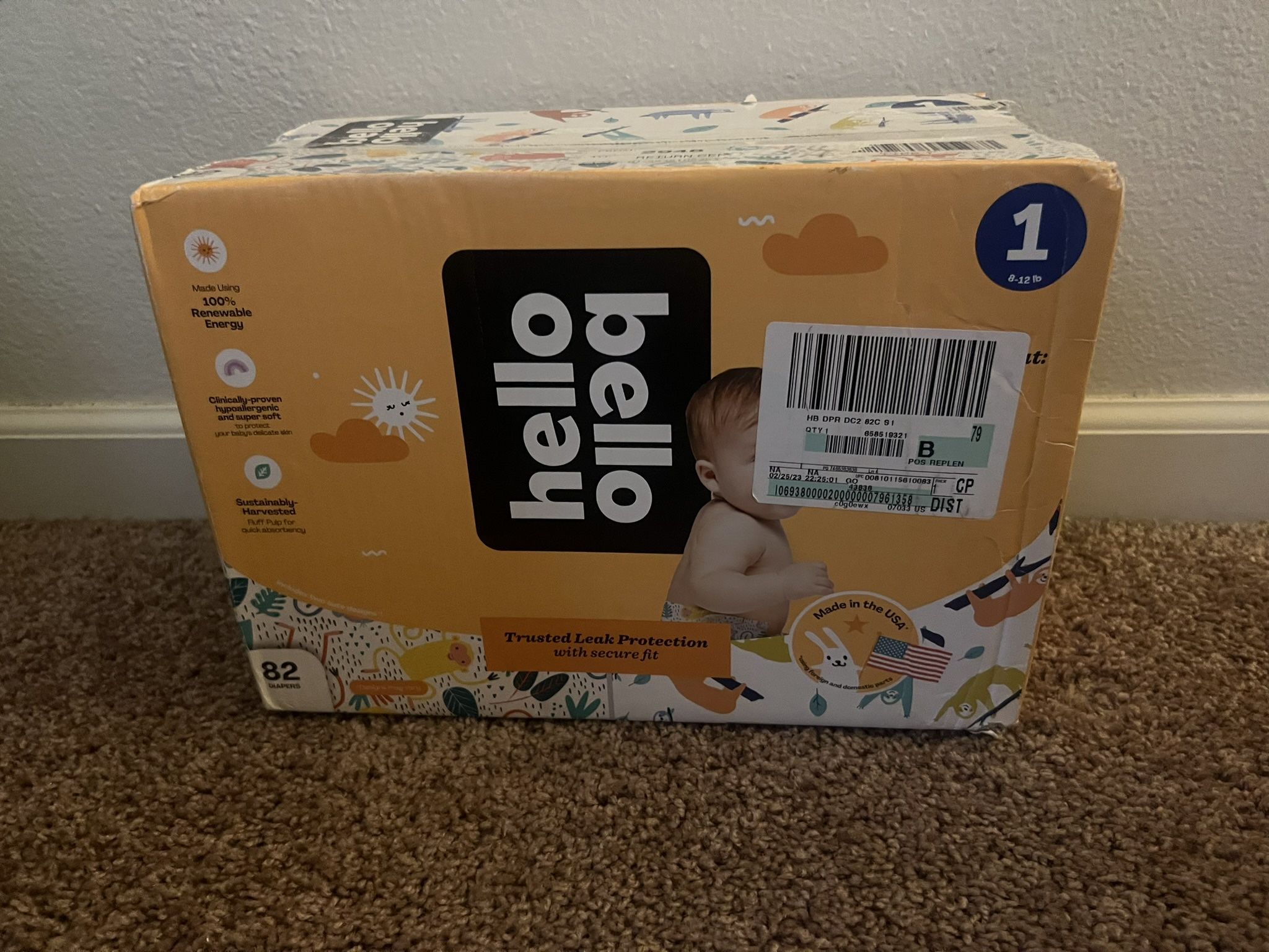 Diapers And Changing Table