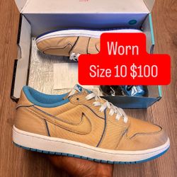 Size 10 “Desert Ore” Jordan 1 Nike SB Lance Mountain 