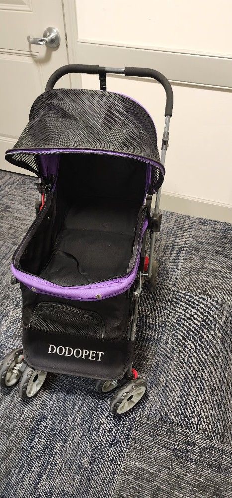 Purple Dog Luxury Stroller