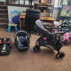 Graco 3 Wheel Stroller 