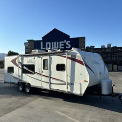 2014 travel trailer, 29 foot bunkhouse sleeps up to nine people