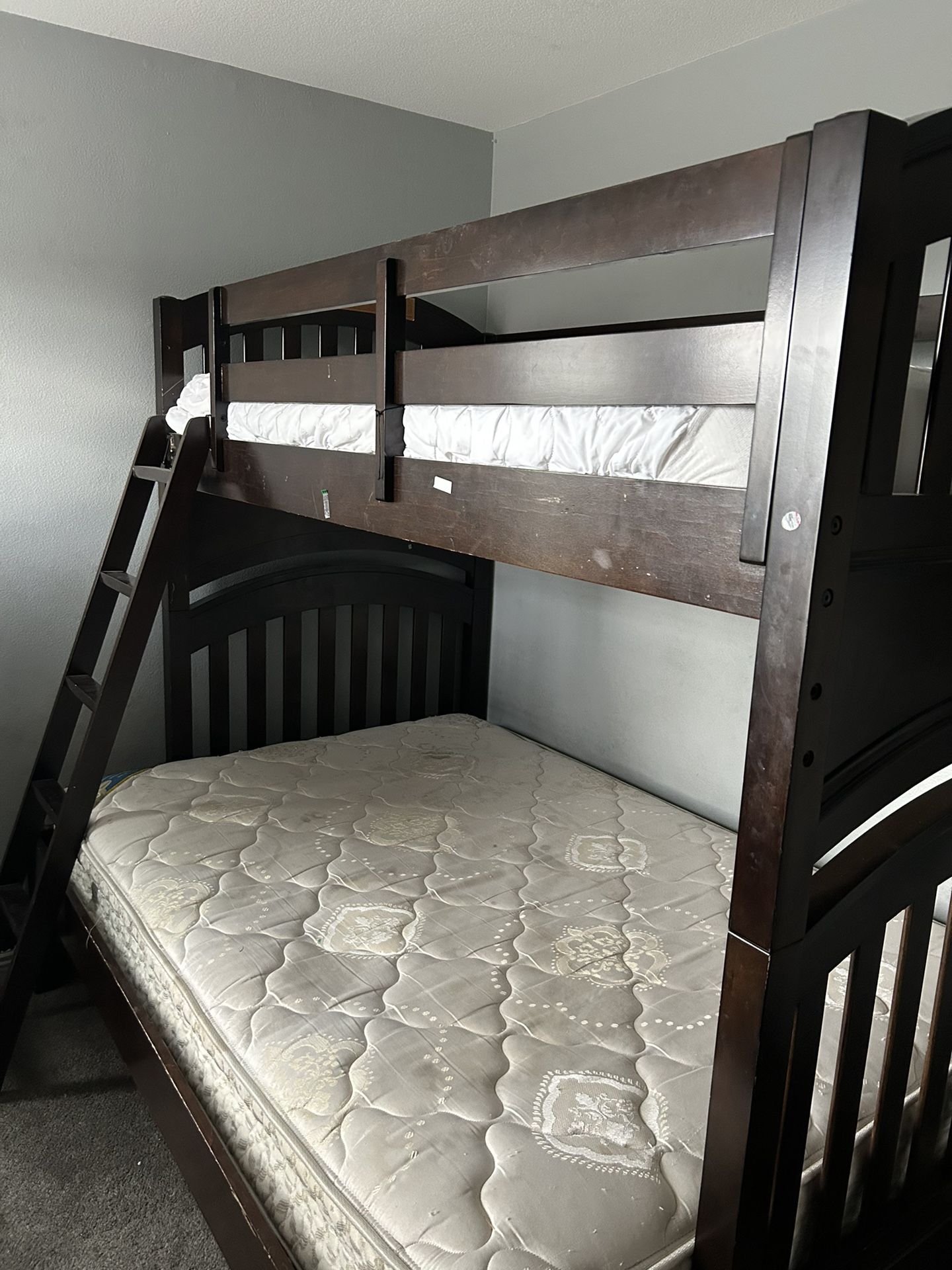 Bunk Bed Used Good Condition Heavy Full And Twin