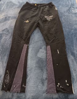 Men's Gallery Dept. Black flare sweatpants