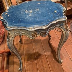 Vintage Italian Shabby Chic Table 