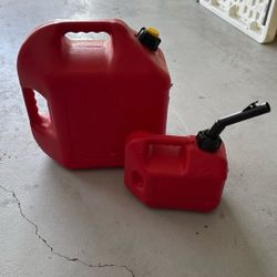 Blitz 5 Gal And 1 Gal Gasoline Container 