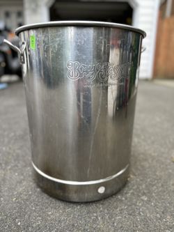 16 Gallon Stainless Steel Brew Kettle