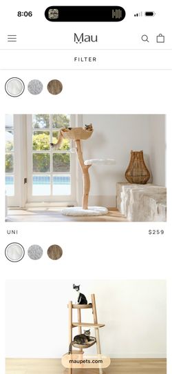 Mau luxury cat stand and scratching post