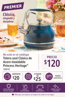 Nueva tetera princess house