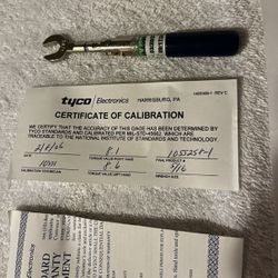 Tyco mini torque wrench 5/16"