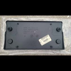 2 Front Vehicle Plates Bracket for VW Jetta 2000-2004 Wagon Black Plastic 1J5807287B41 1J5-807-287